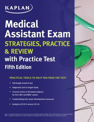 Medical assistant exam : strategies, practice & review : with practice test cover image