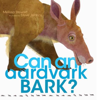 Can an aardvark bark? cover image