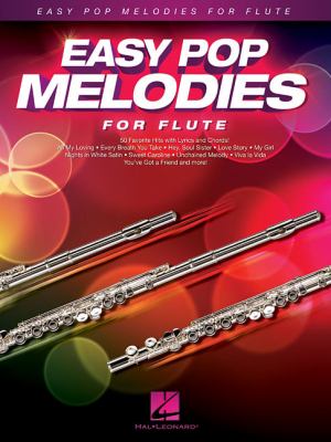Easy pop melodies for flute cover image