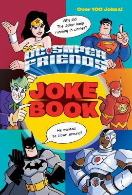 DC Super Friends joke book cover image