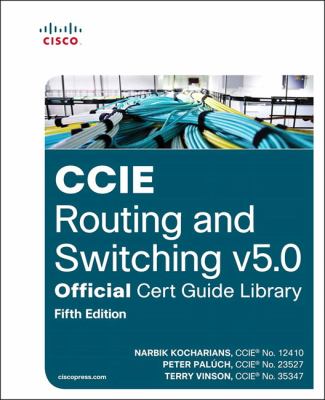 CCIE routing and switching v5.0 official cert guide library cover image