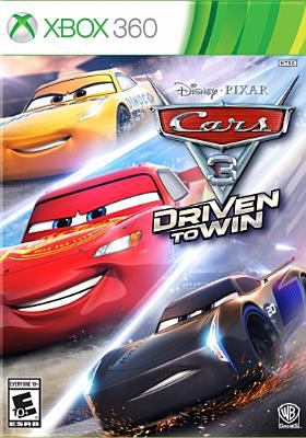 Cars 3 [XBOX 360] driven to win cover image