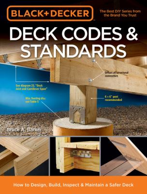 Deck codes & standards : how to design, build, inspect & maintain a safer deck cover image