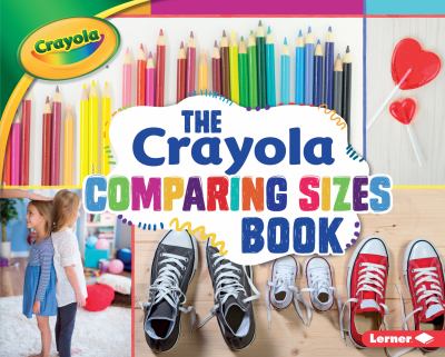 The Crayola comparing sizes book cover image