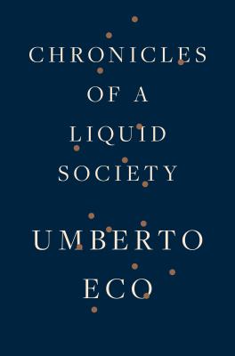 Chronicles of a liquid society cover image