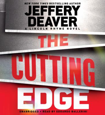 The cutting edge a Lincoln Rhyme novel cover image