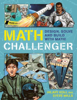 Math challenger : design, solve, and build with math cover image