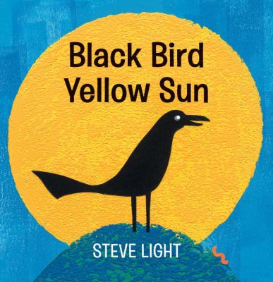 Black bird yellow sun cover image