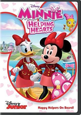 Minnie helping hearts Happy Helpers on board cover image