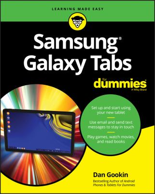 Samsung Galaxy Tab for dummies cover image