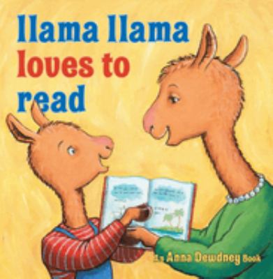 Llama Llama loves to read cover image