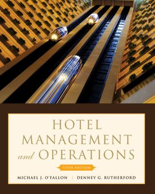 Hotel management and operations cover image
