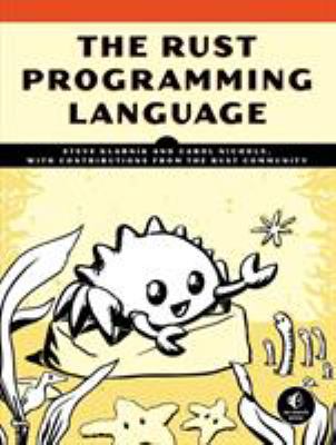 The Rust programming language cover image