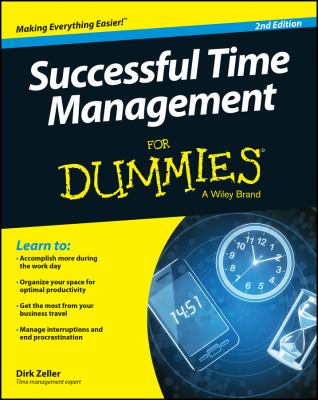 Successful time management for dummies cover image