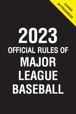 The official rules of Major League Baseball cover image