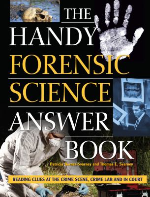 The handy forensic science answer book cover image