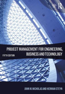Project management for engineering, business and technology cover image