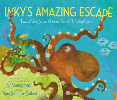 Inky's amazing escape : how a very smart octopus found his way home cover image