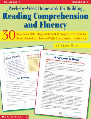 Reading comprehension and fluency : 30 reproducible high-interest passages for kids to read aloud at home - with companion activities cover image