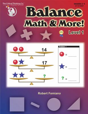Balance math & more! Level 1 cover image