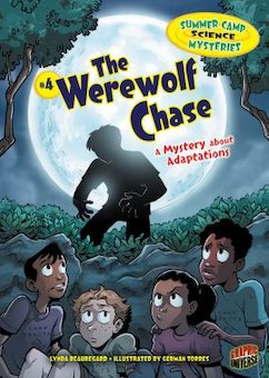 The werewolf chase : a mystery about adaptations cover image