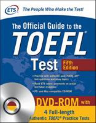 The official guide to the TOEFL test cover image