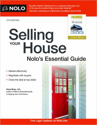 Selling your house : Nolo's essential guide cover image