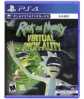 Rick and Morty. Virtual rick-ality [PS4-VR] cover image