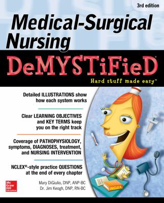 Medical-surgical nursing demystified cover image