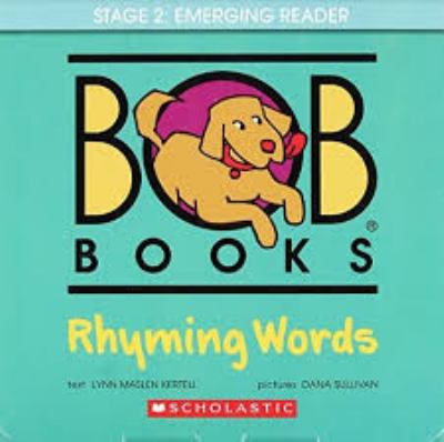 Bob books. Rhyming words cover image