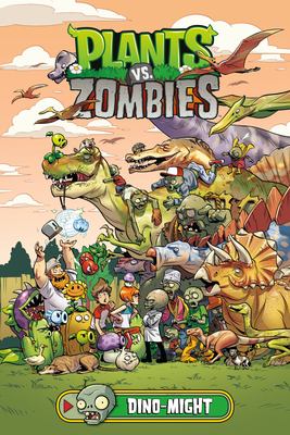 Plants vs. zombies. Dino-might cover image