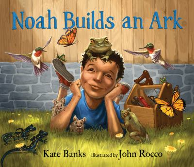 Noah builds an ark cover image