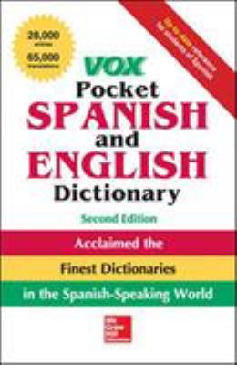 Vox pocket Spanish and English dictionary cover image