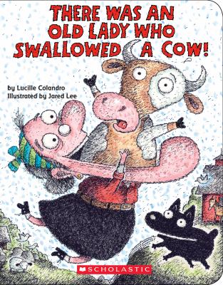 There was an old lady who swallowed a cow cover image