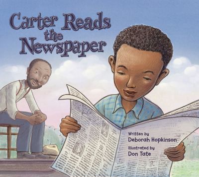 Carter reads the newspaper cover image
