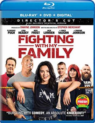 Fighting with my family [Blu-ray + DVD combo] cover image