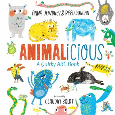 Animalicious : a quirky ABC book cover image