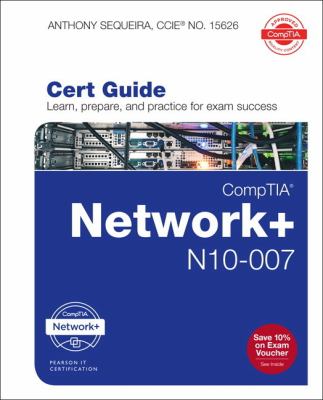 CompTIA network+ N10-007 cert guide cover image