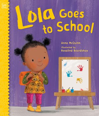 Lola goes to school cover image