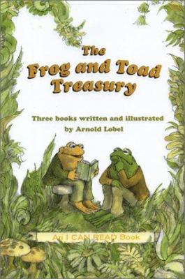 The Frog and Toad treasury : three books cover image
