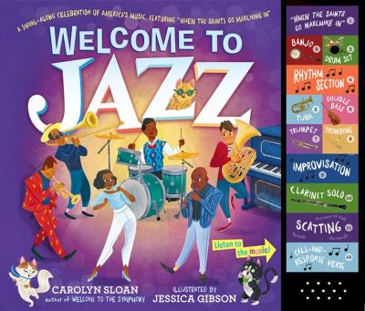 Welcome to jazz : a swing-along celebration of America's music, featuring "When the saints go  marching in" cover image
