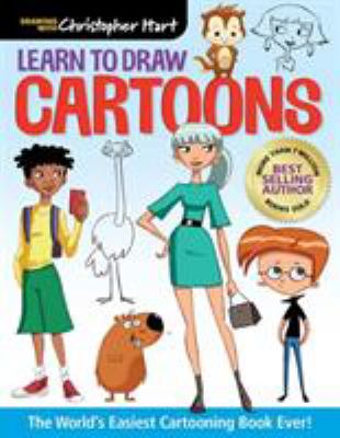 Learn to draw cartoons : the world's easiest cartooning book ever! cover image