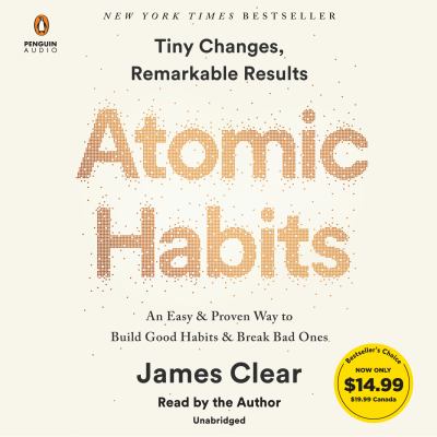 Atomic habits an easy & proven way to build good habits & break bad ones cover image