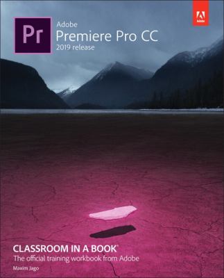 Adobe Premiere Pro CC 2019 release cover image