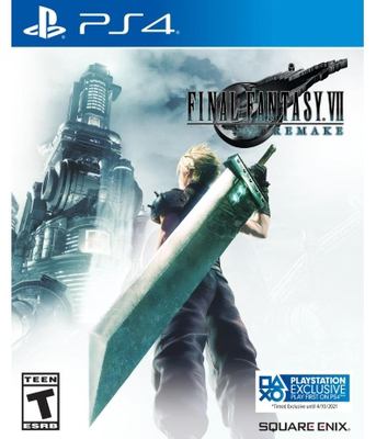 Final fantasy VII remake [PS4] cover image