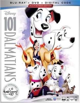 One hundred and one dalmatians [Blu-ray + DVD combo] cover image