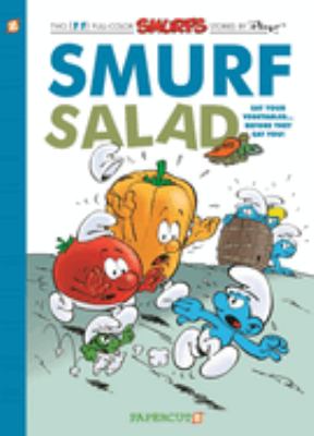 Smurfs salad : a Smurf graphic novel cover image