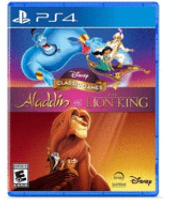 Disney classic games: Aladdin and The Lion King [PS4] the original 16- bit classics cover image
