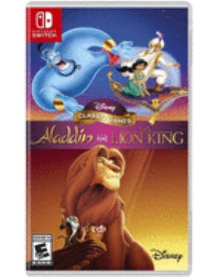 Disney classic games: Aladdin and The Lion King [Switch] the original 16-bit classics cover image