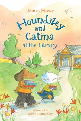 Houndsley and Catina at the library cover image